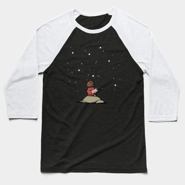 dream big Baseball T-Shirt by randomship